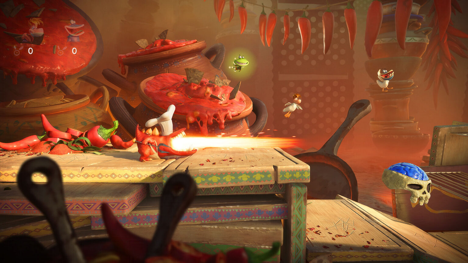Rayman Legends Retold adds a sixth realm, the Land of the Livid Dead | Image: Ubisoft