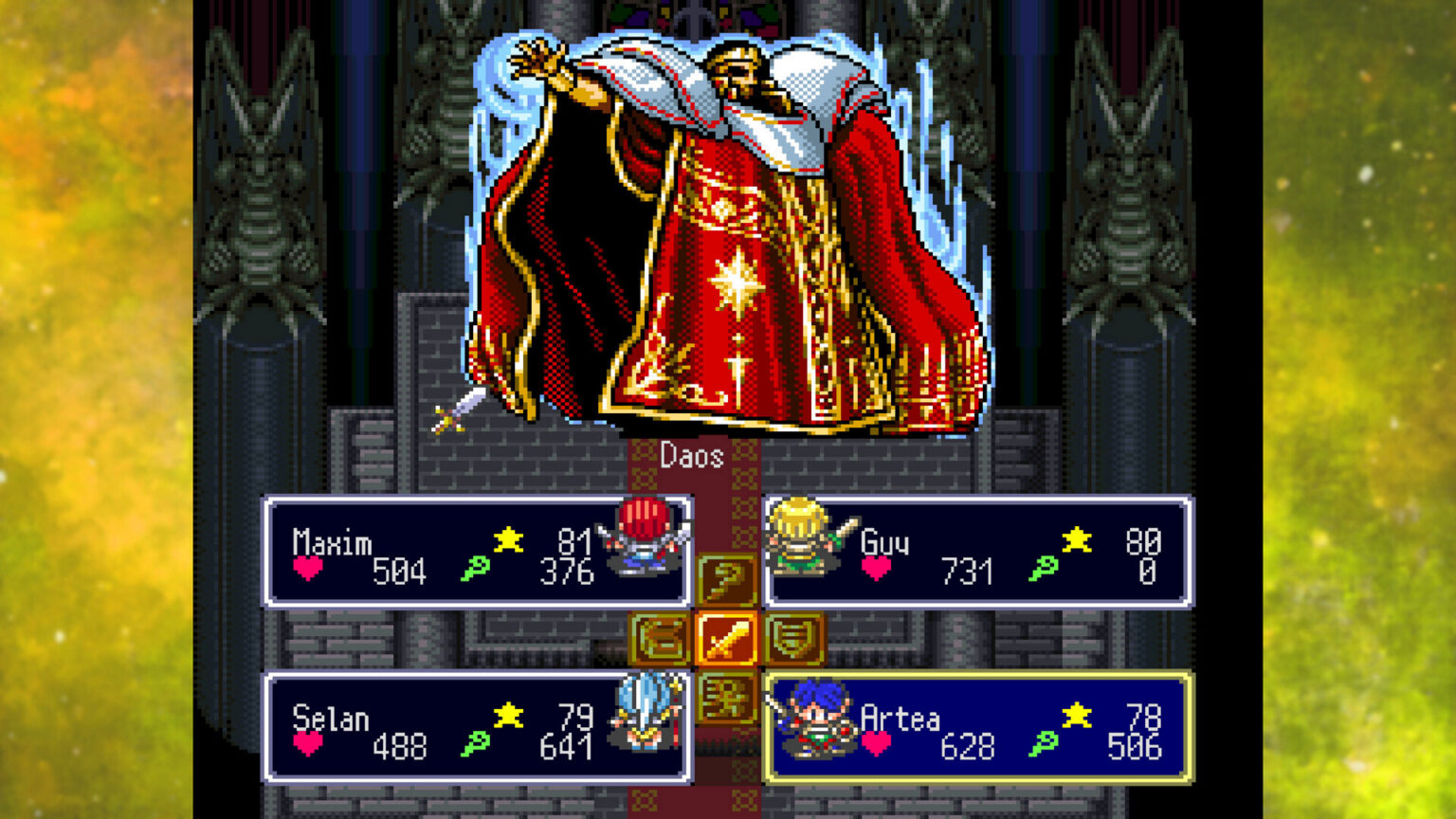 Lufia I & II The Sinistrals Saga keeps the original SNES pixel art | Image: Taito