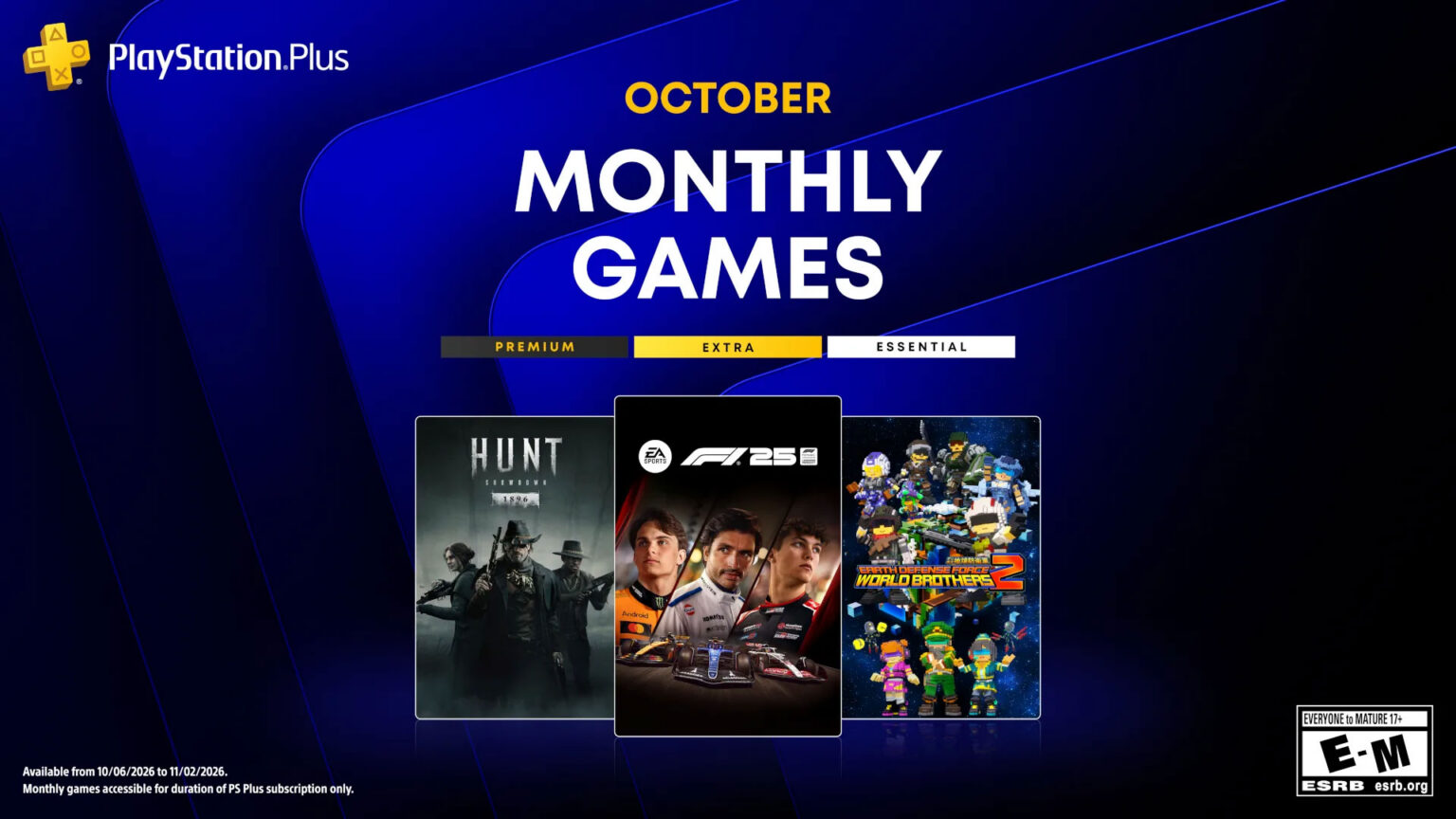 F1 25 leads October's three PlayStation Plus Monthly Games | Image: Sony Interactive Entertainment