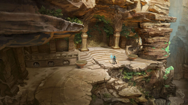 Kena sets out for the island of Kosmora in Ember Lab's sequel | Image: Ember Lab