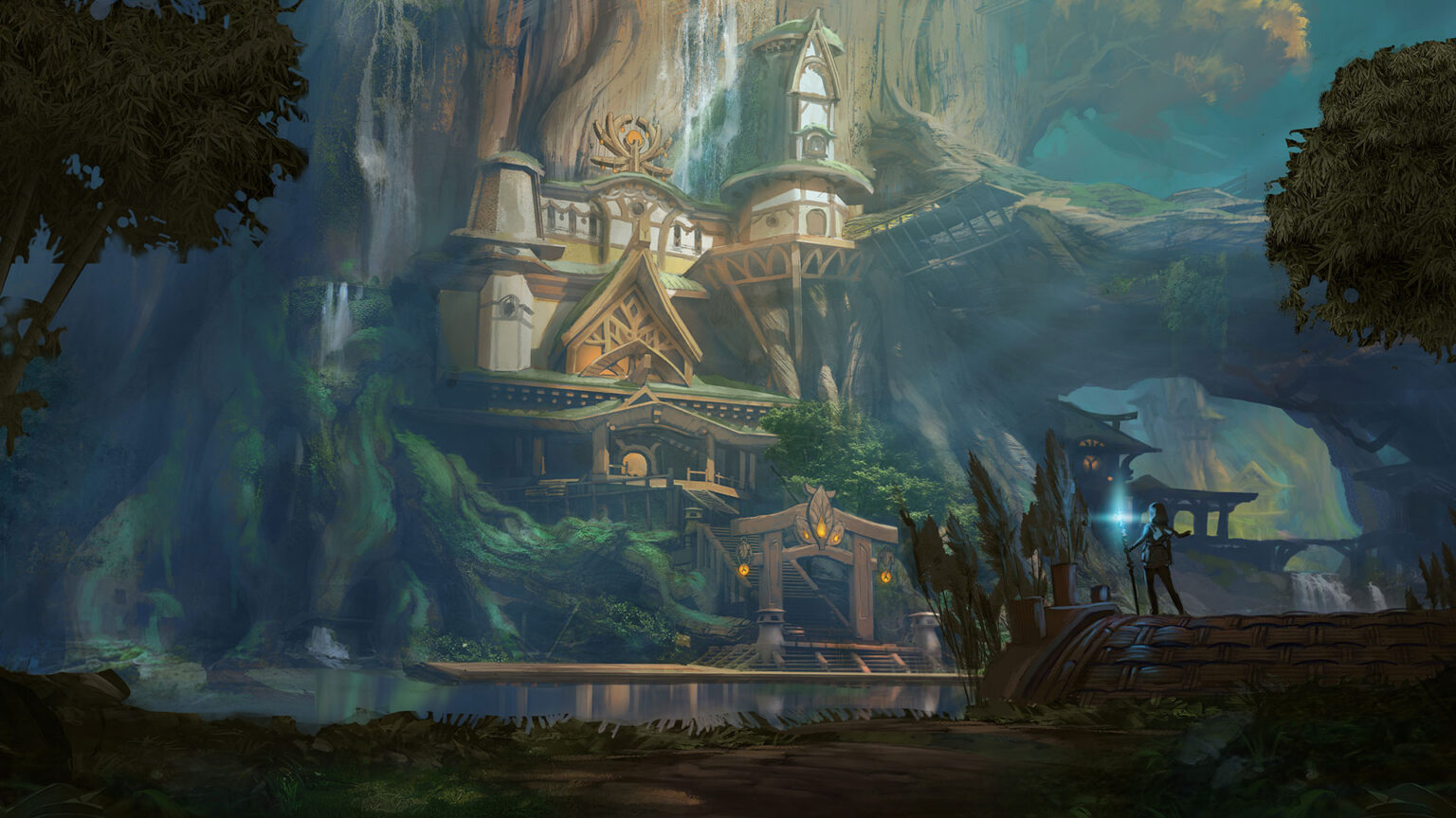 Kena sets out for the island of Kosmora in Ember Lab's sequel | Image: Ember Lab