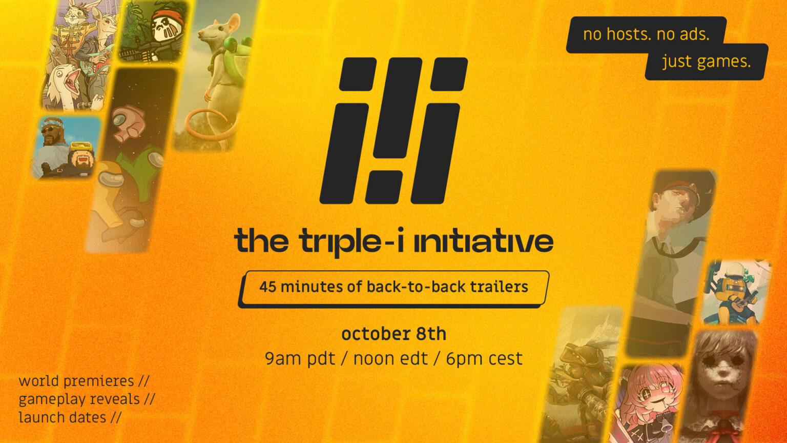 The first fall Triple-i Initiative showcased 40 games in 40 minutes | Image: Evil Empire
